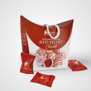 Dates Stuffed with Red Velvet and Coconut - Rope Box
